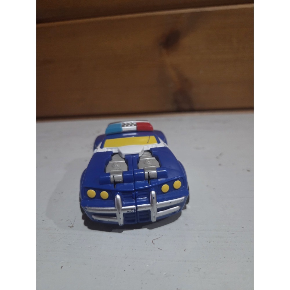 Playskool Heroes Transformers Rescue Bots Chase The Police Bot Cop Car Hasbro